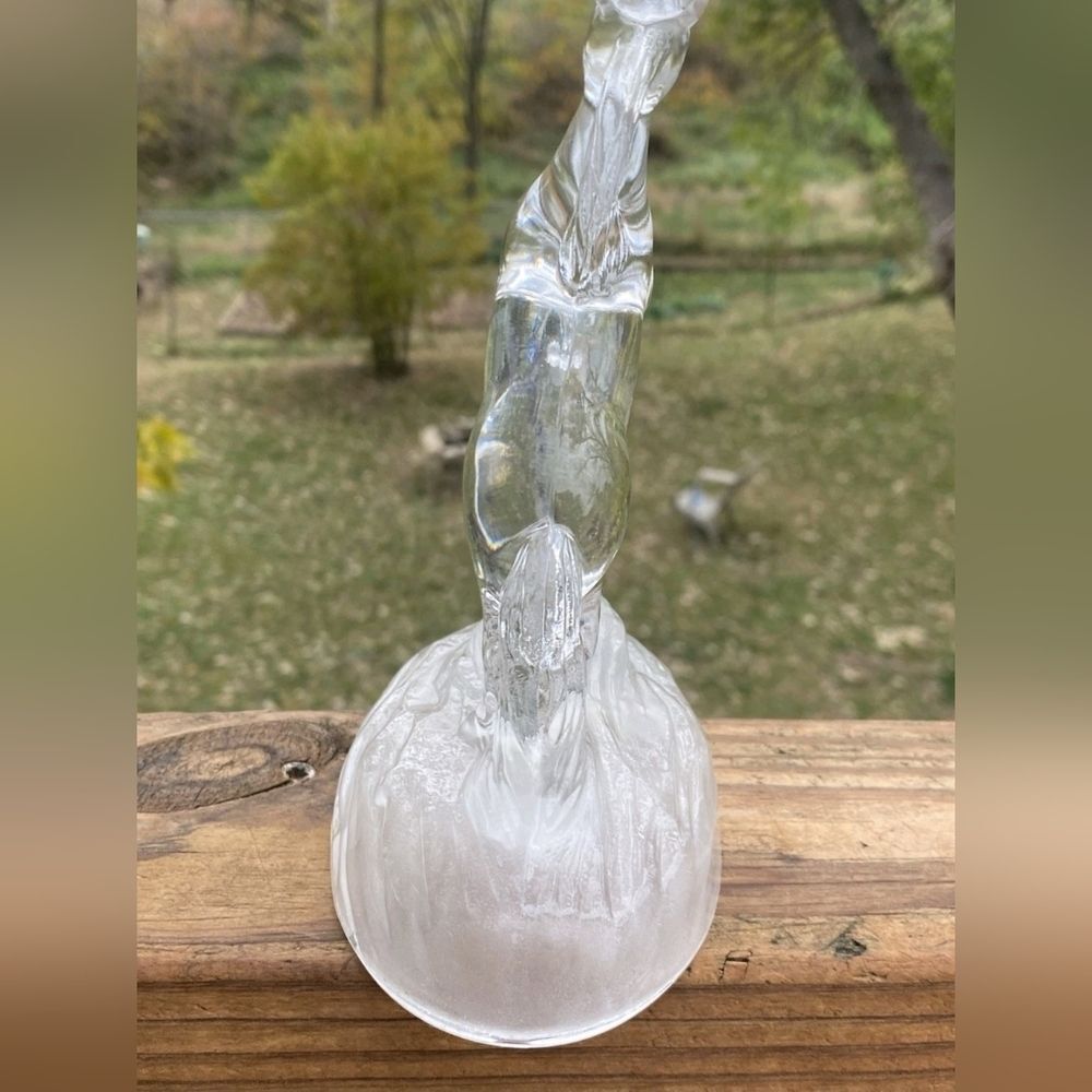 Vintage Cristal D’Arques Lead Crystal Rearing Horse - France - Picture 4 of 5